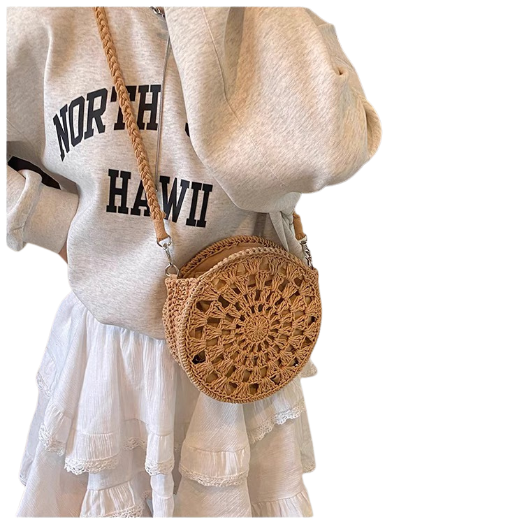 Sunlace Boho Round Bag