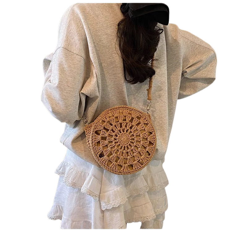 Sunlace Boho Round Bag