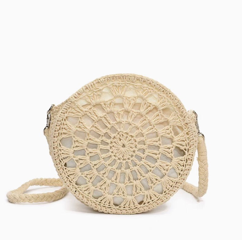 Sunlace Boho Round Bag
