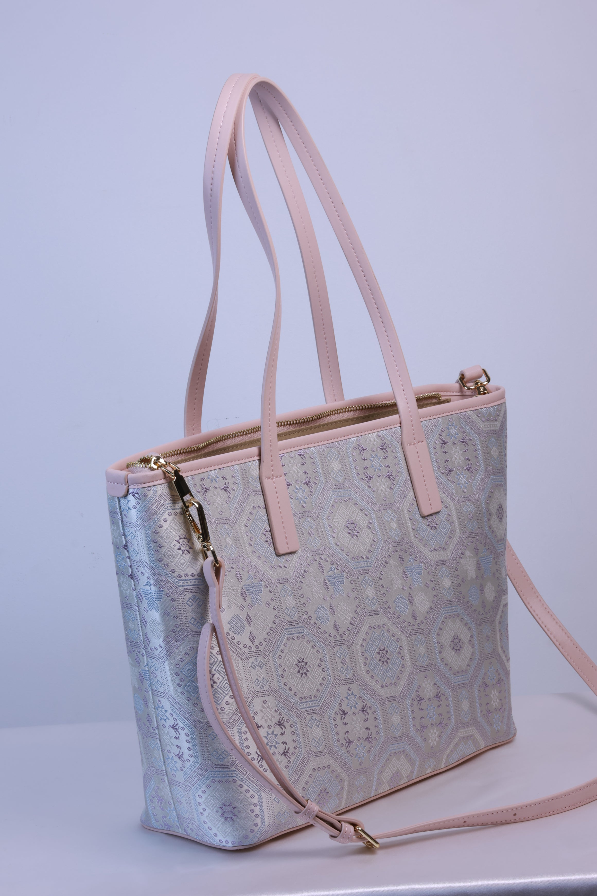 Blush Elegance Tote